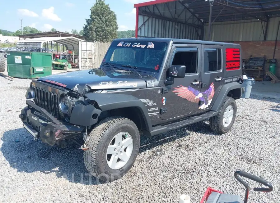 JEEP WRANGLER UNLIMITED 2017 vin 1C4BJWDG5HL710117 from auto auction Iaai