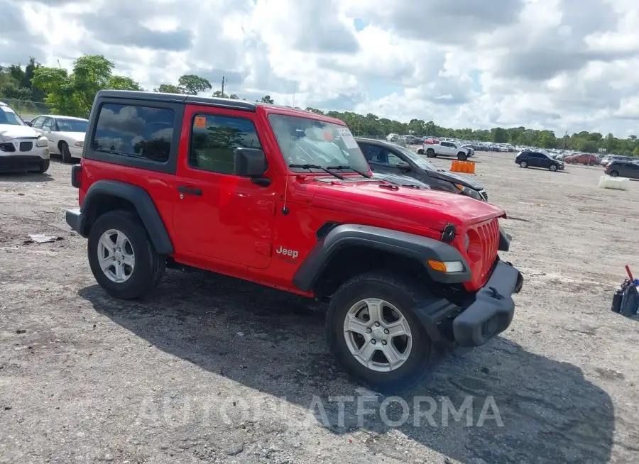 JEEP WRANGLER 2019 vin 1C4GJXAG3KW640381 from auto auction Iaai