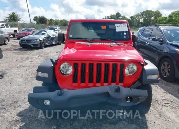 JEEP WRANGLER 2019 vin 1C4GJXAG3KW640381 from auto auction Iaai