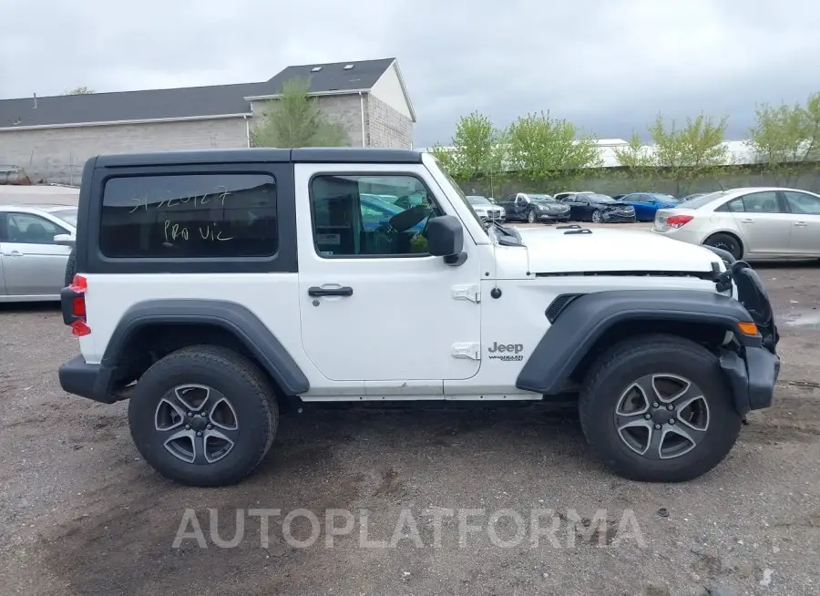 JEEP WRANGLER 2020 vin 1C4GJXAN5LW227183 from auto auction Iaai