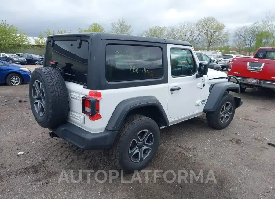 JEEP WRANGLER 2020 vin 1C4GJXAN5LW227183 from auto auction Iaai