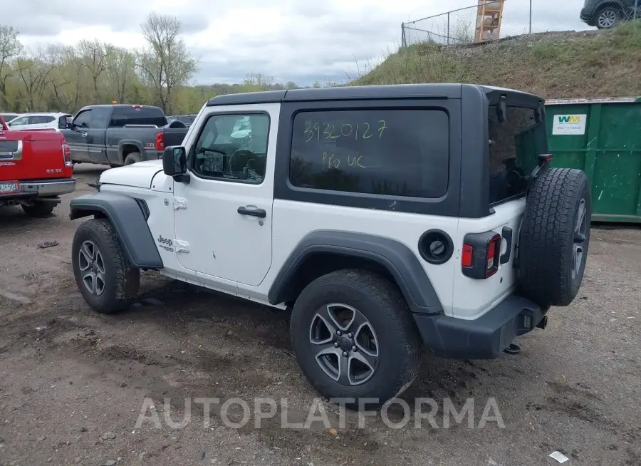 JEEP WRANGLER 2020 vin 1C4GJXAN5LW227183 from auto auction Iaai