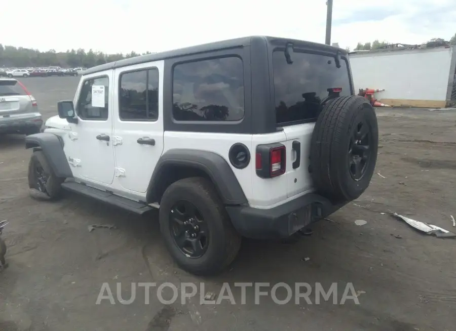 JEEP WRANGLER UNLIMITED 2018 vin 1C4HJXDG1JW274726 from auto auction Iaai