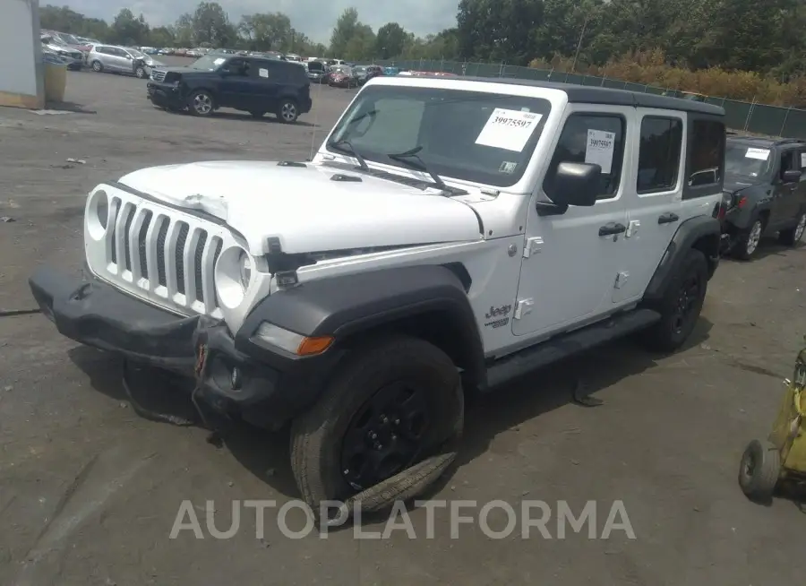 JEEP WRANGLER UNLIMITED 2018 vin 1C4HJXDG1JW274726 from auto auction Iaai