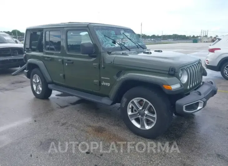 JEEP WRANGLER UNLIMITED 2021 vin 1C4HJXEG7MW535554 from auto auction Iaai