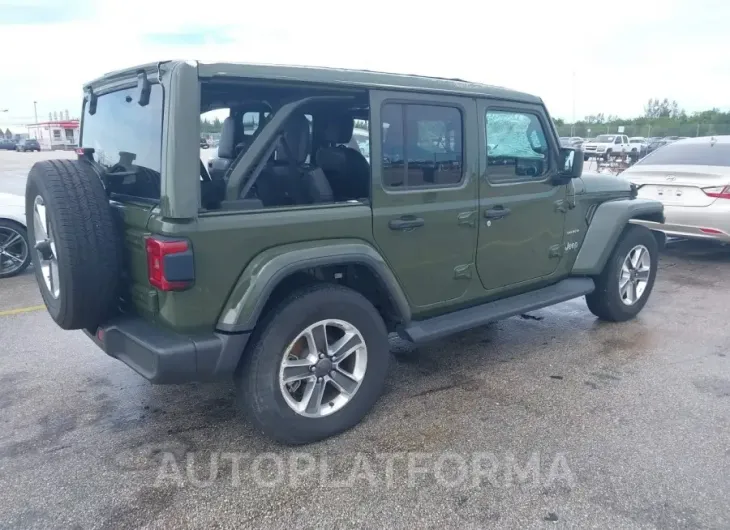 JEEP WRANGLER UNLIMITED 2021 vin 1C4HJXEG7MW535554 from auto auction Iaai