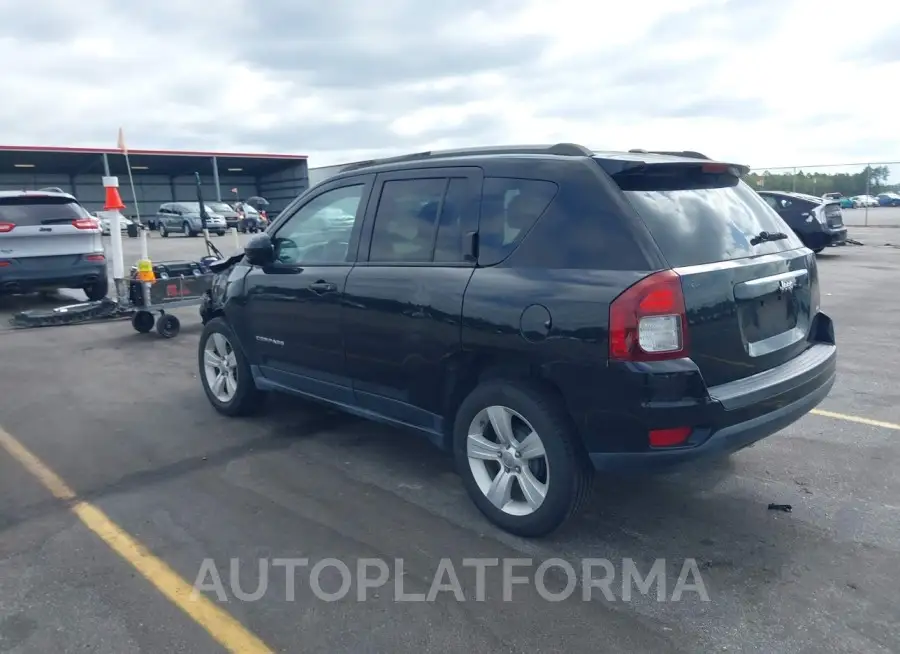 JEEP COMPASS 2016 vin 1C4NJCEAXGD615051 from auto auction Iaai