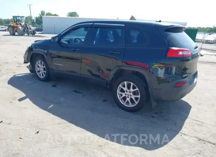 JEEP CHEROKEE 2015 vin 1C4PJLAB2FW597185 from auto auction Iaai