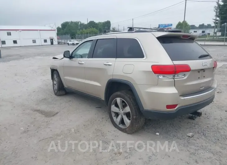 JEEP GRAND CHEROKEE 2015 vin 1C4RJEBG5FC903697 from auto auction Iaai