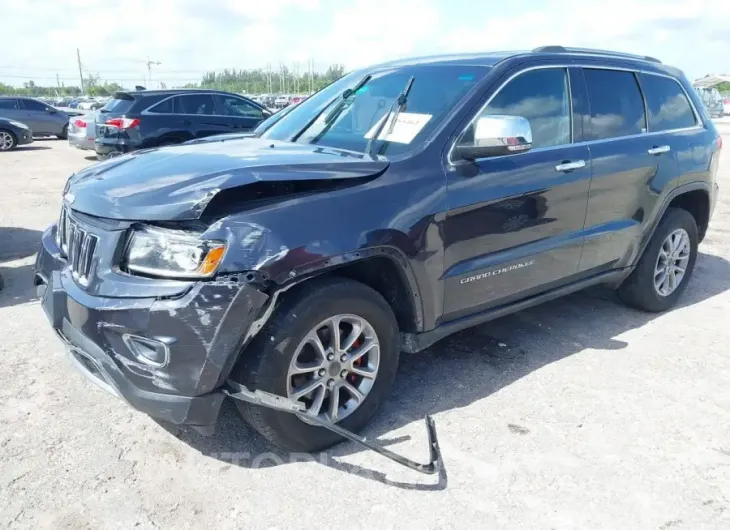 JEEP GRAND CHEROKEE 2015 vin 1C4RJFBG8FC836289 from auto auction Iaai