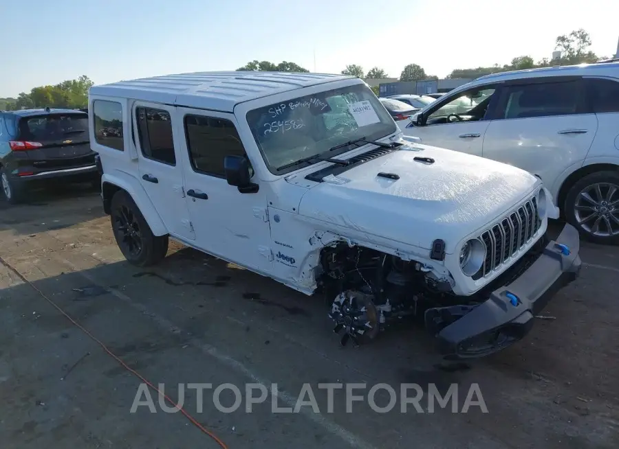 JEEP WRANGLER 4XE 2024 vin 1C4RJXP69RW254582 from auto auction Iaai