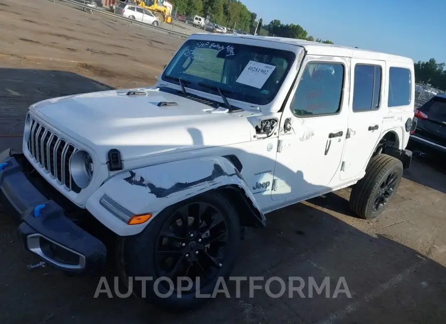 JEEP WRANGLER 4XE 2024 vin 1C4RJXP69RW254582 from auto auction Iaai