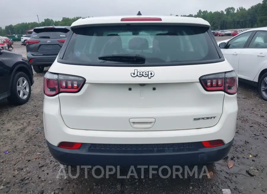 JEEP COMPASS 2018 vin 3C4NJCAB7JT344370 from auto auction Iaai