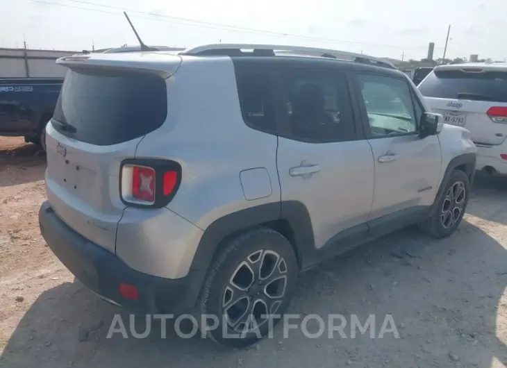 JEEP RENEGADE 2016 vin ZACCJADT7GPC85532 from auto auction Iaai