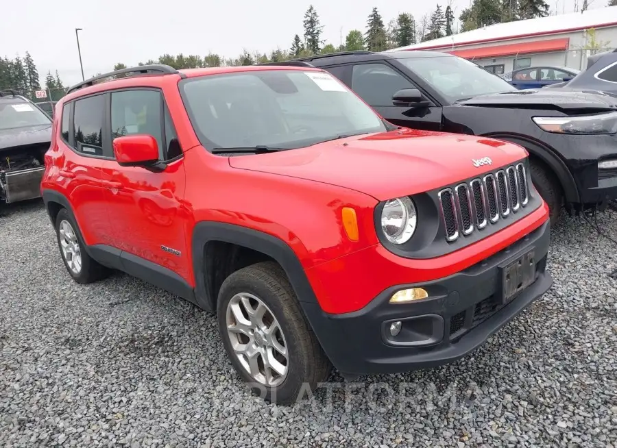 JEEP RENEGADE 2015 vin ZACCJBBT4FPB88103 from auto auction Iaai