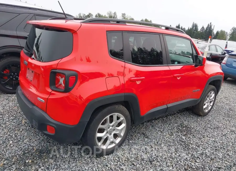 JEEP RENEGADE 2015 vin ZACCJBBT4FPB88103 from auto auction Iaai