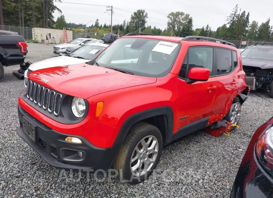 JEEP RENEGADE 2015 vin ZACCJBBT4FPB88103 from auto auction Iaai