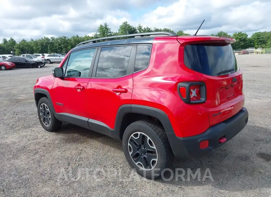 JEEP RENEGADE 2016 vin ZACCJBCT3GPD12684 from auto auction Iaai