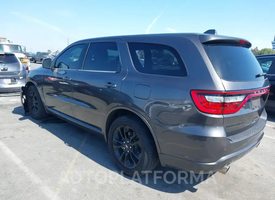 DODGE DURANGO 2020 vin 1C4SDHCT3LC204747 from auto auction Iaai