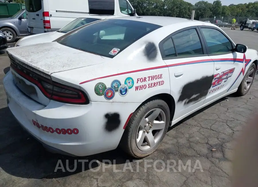 DODGE CHARGER 2016 vin 2C3CDXAT6GH129986 from auto auction Iaai