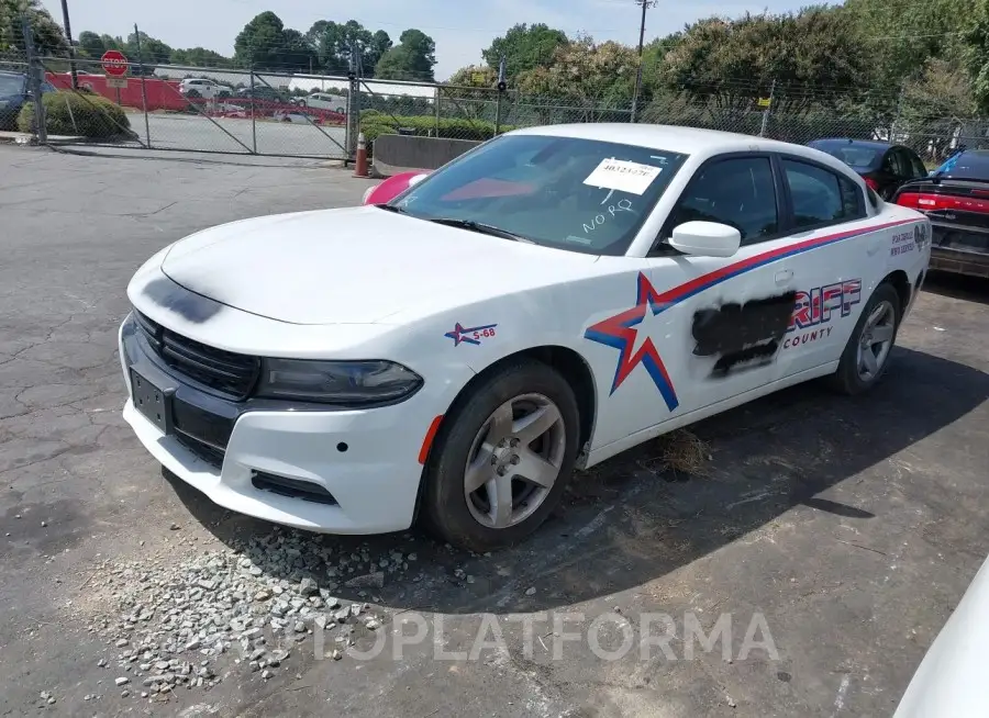 DODGE CHARGER 2016 vin 2C3CDXAT6GH129986 from auto auction Iaai