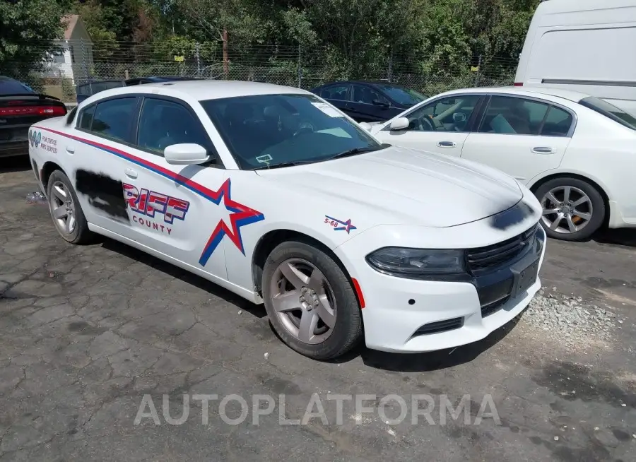 DODGE CHARGER 2016 vin 2C3CDXAT6GH129986 from auto auction Iaai