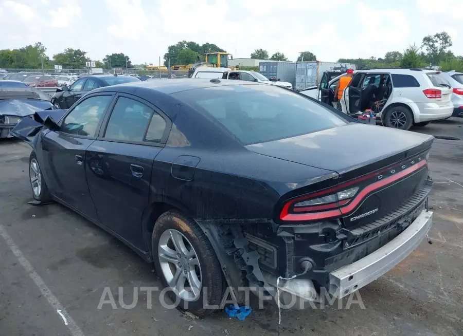 DODGE CHARGER 2021 vin 2C3CDXBG6MH632656 from auto auction Iaai