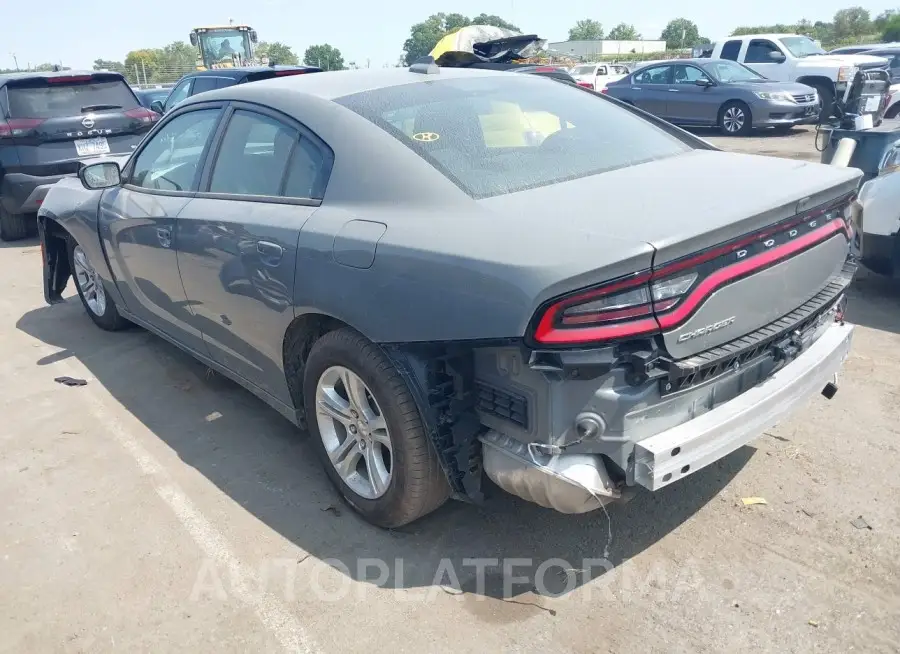 DODGE CHARGER 2023 vin 2C3CDXBGXPH663252 from auto auction Iaai