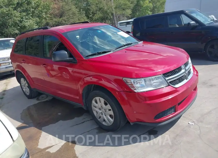 DODGE JOURNEY 2016 vin 3C4PDCAB7GT247906 from auto auction Iaai