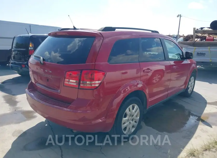 DODGE JOURNEY 2016 vin 3C4PDCAB7GT247906 from auto auction Iaai