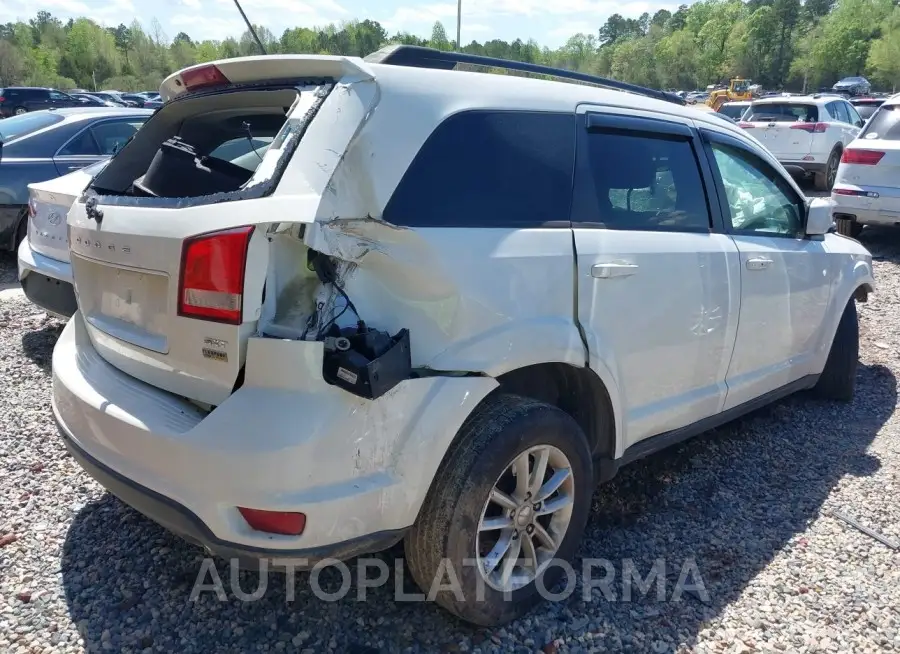 DODGE JOURNEY 2016 vin 3C4PDCBG3GT153077 from auto auction Iaai