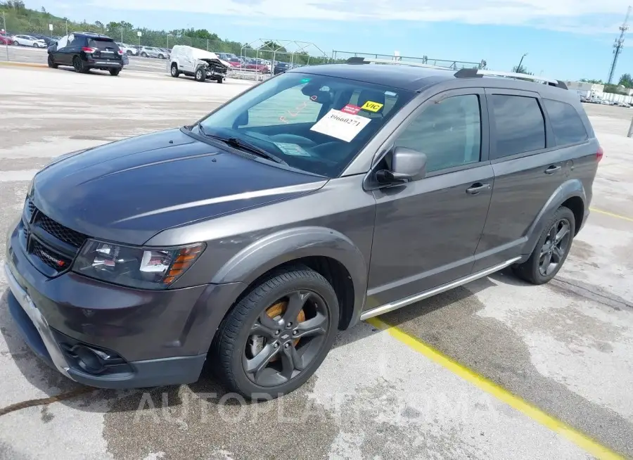 DODGE JOURNEY 2018 vin 3C4PDCGG2JT516310 from auto auction Iaai