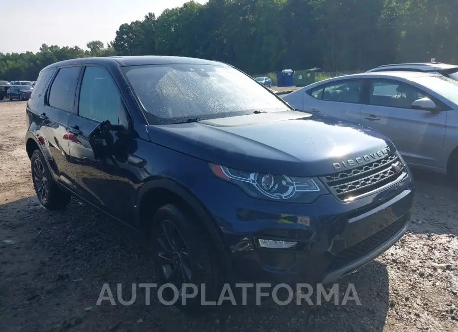 LAND ROVER DISCOVERY SPORT 2019 vin SALCP2FX9KH808496 from auto auction Iaai