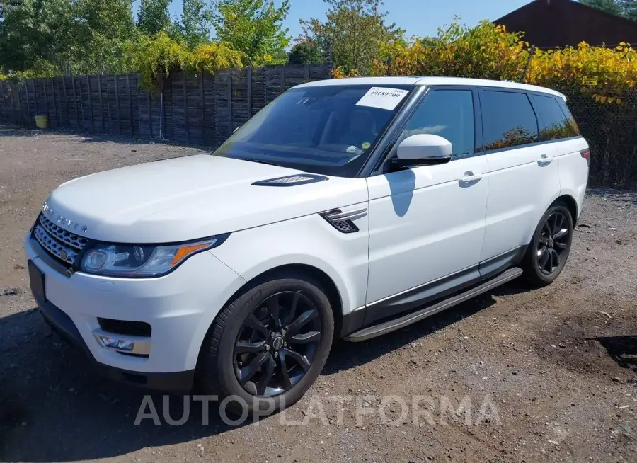 LAND ROVER RANGE ROVER SPORT 2016 vin SALWR2PF7GA112247 from auto auction Iaai