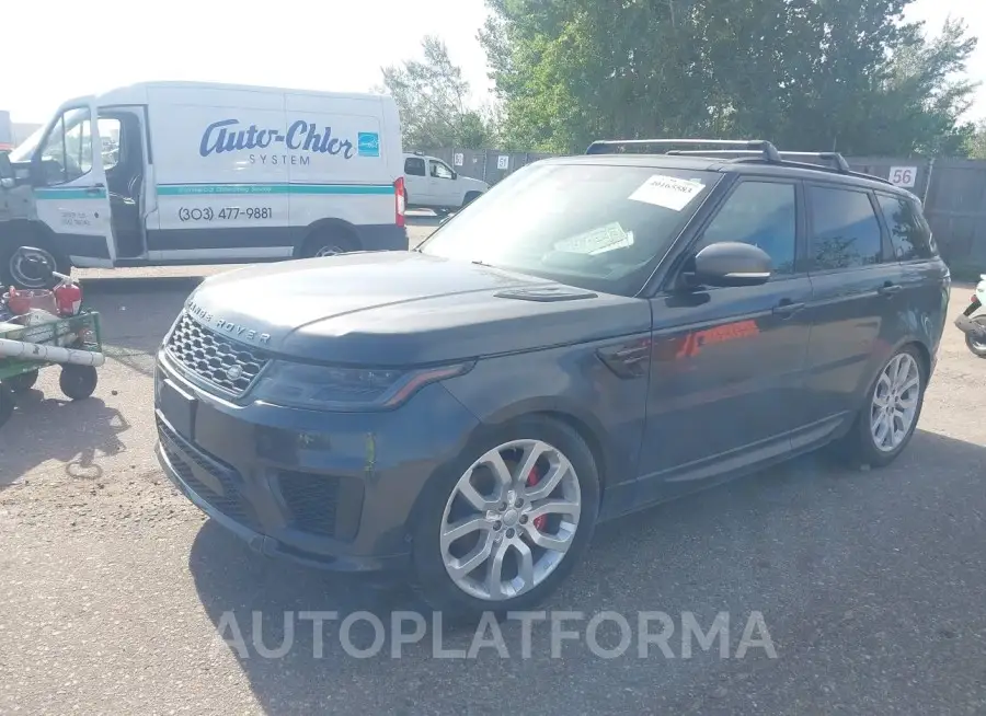 LAND ROVER RANGE ROVER SPORT 2019 vin SALWR2RE4KA851928 from auto auction Iaai