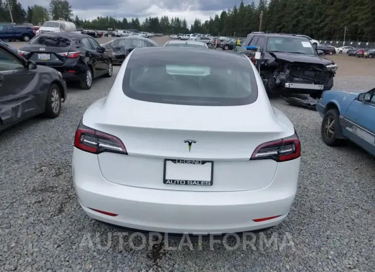 TESLA MODEL 3 2021 vin 5YJ3E1EA0MF929831 from auto auction Iaai