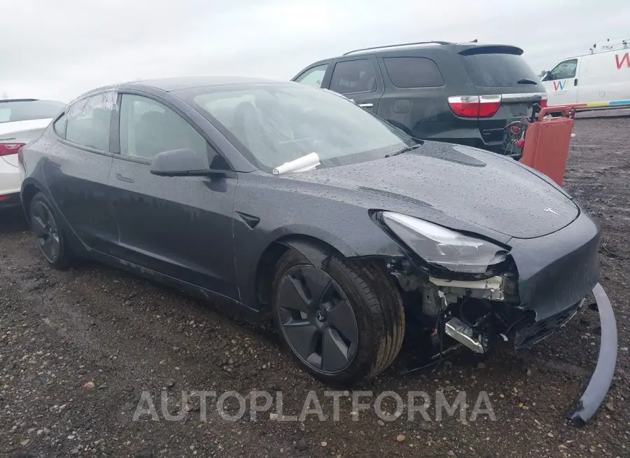 TESLA MODEL 3 2023 vin 5YJ3E1EA4PF711542 from auto auction Iaai