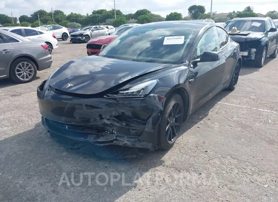 TESLA MODEL 3 2021 vin 5YJ3E1EA5MF857556 from auto auction Iaai