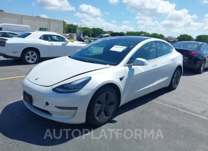 TESLA MODEL 3 2020 vin 5YJ3E1EA8LF785153 from auto auction Iaai