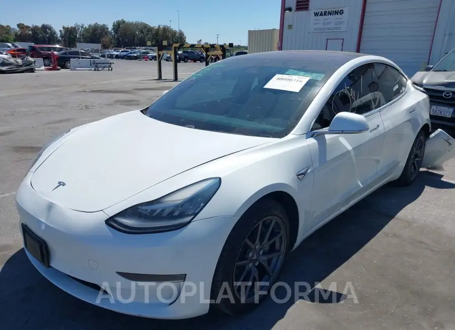 TESLA MODEL 3 2018 vin 5YJ3E1EA9JF046001 from auto auction Iaai