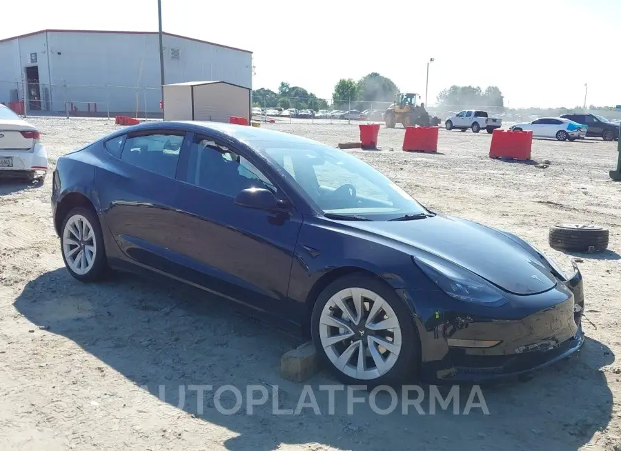 TESLA MODEL 3 2023 vin 5YJ3E1EAXPF424111 from auto auction Iaai