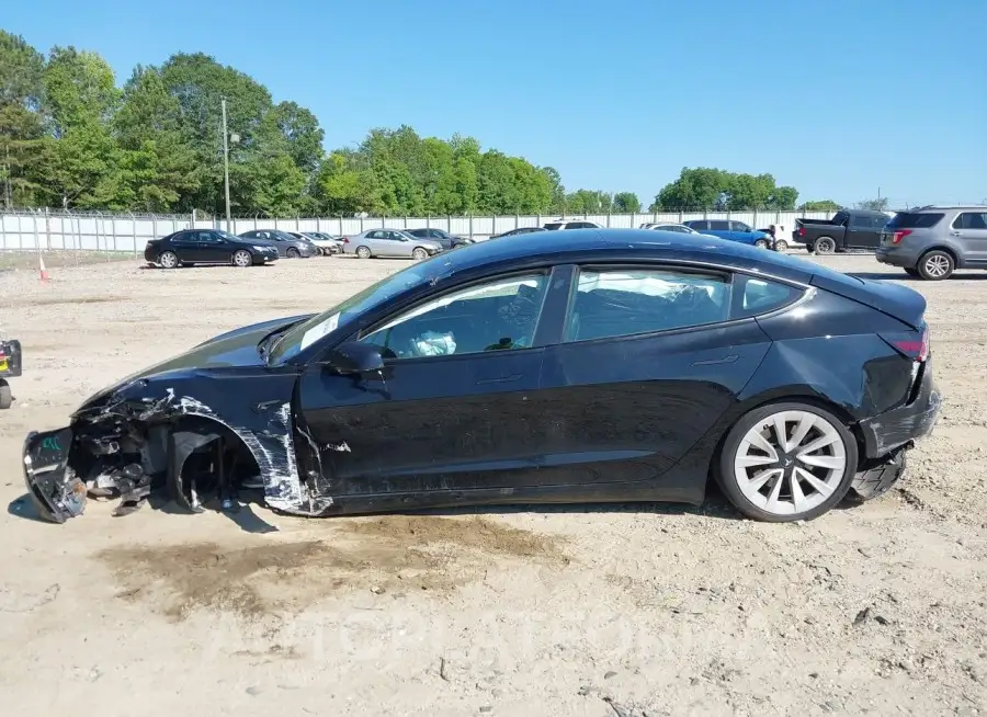 TESLA MODEL 3 2023 vin 5YJ3E1EAXPF424111 from auto auction Iaai