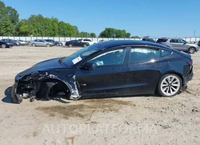 TESLA MODEL 3 2023 vin 5YJ3E1EAXPF424111 from auto auction Iaai