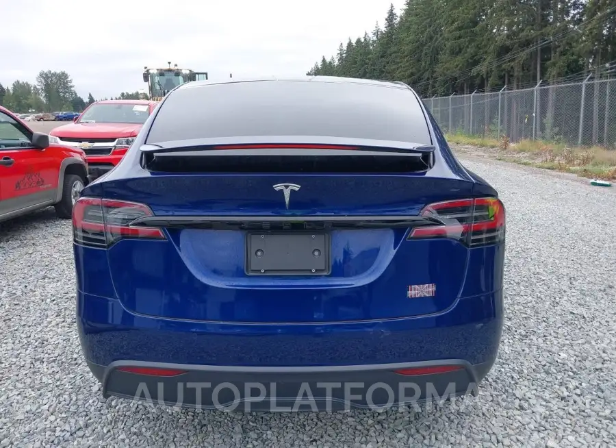 TESLA MODEL X 2022 vin 7SAXCBE64NF343565 from auto auction Iaai