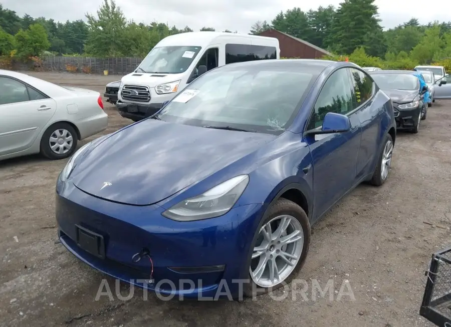 TESLA MODEL Y 2023 vin 7SAYGDEE2PF891160 from auto auction Iaai