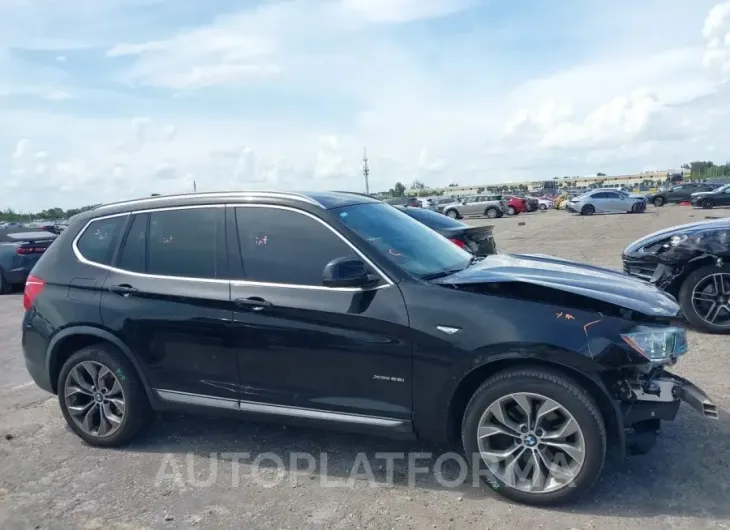 BMW X3 2017 vin 5UXWX9C38H0W73144 from auto auction Iaai