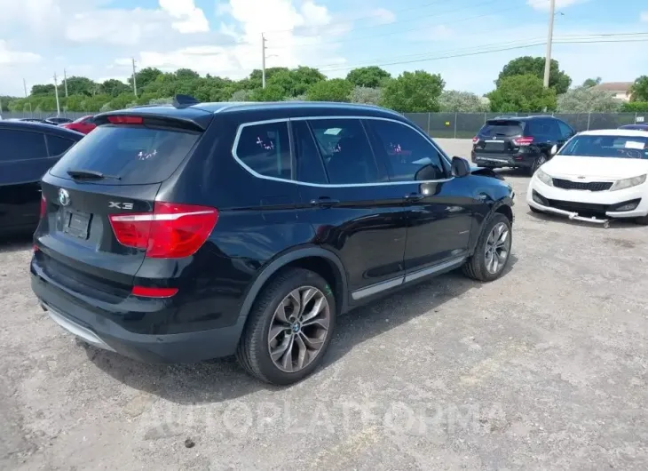 BMW X3 2017 vin 5UXWX9C38H0W73144 from auto auction Iaai