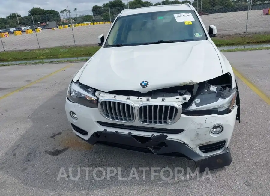 BMW X3 2017 vin 5UXWX9C55H0T04730 from auto auction Iaai