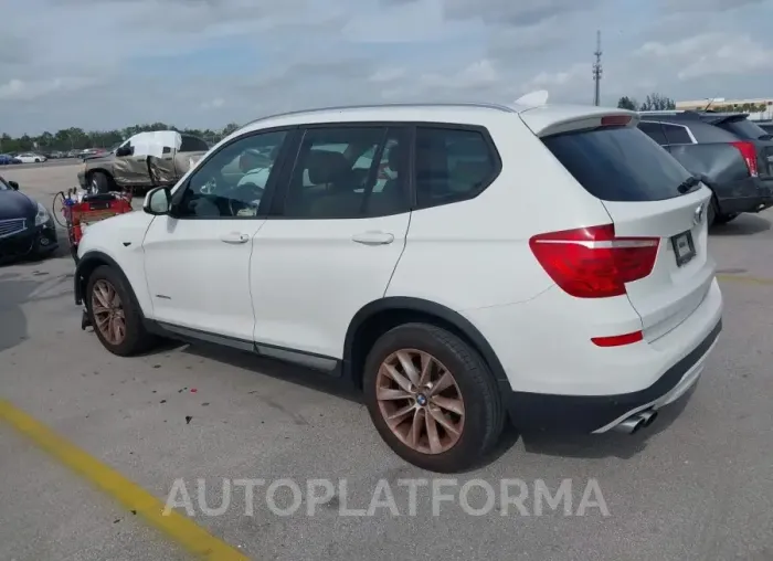 BMW X3 2017 vin 5UXWX9C55H0T04730 from auto auction Iaai