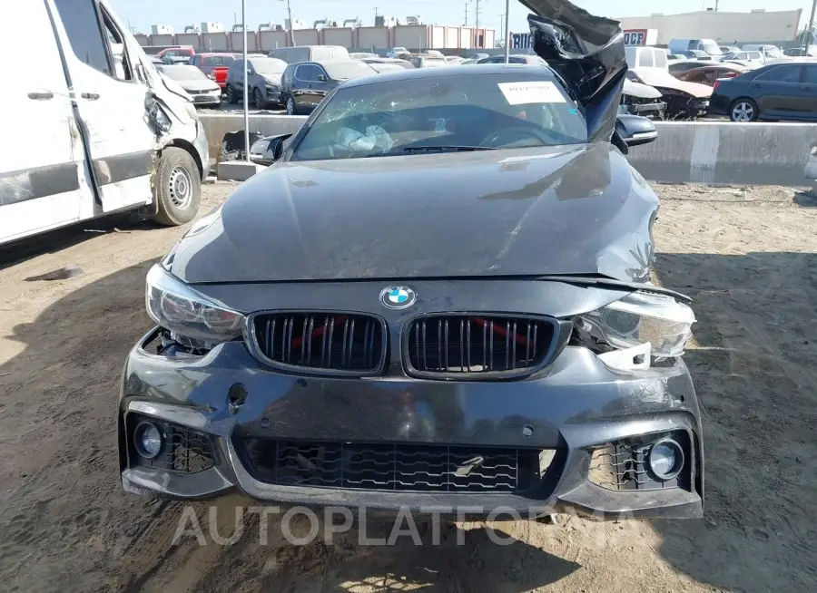 BMW 440I 2019 vin WBA4W7C52KAG53037 from auto auction Iaai